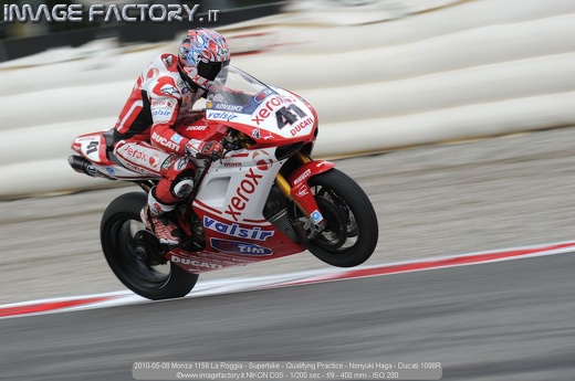 2010-05-08 Monza 1158 La Roggia - Superbike - Qualifyng Practice - Noriyuki Haga - Ducati 1098R